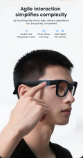 LB Ai Smart Dimming Glasses E02C with 8Mp Camera Touch Controlled Color-Changing Lenses Translation bluetooth Call Music Sunglasses
