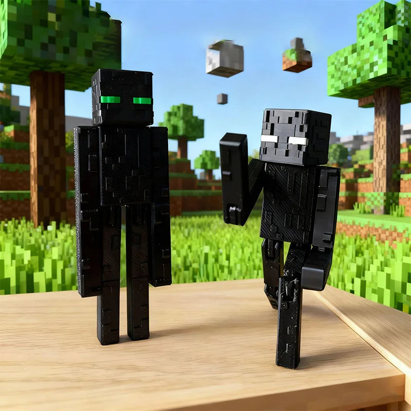 1pcs Creeper [Minecraft] merchandise 3D printed game merchandise articulated ornament, toy gift, trendy toy keychain ornament