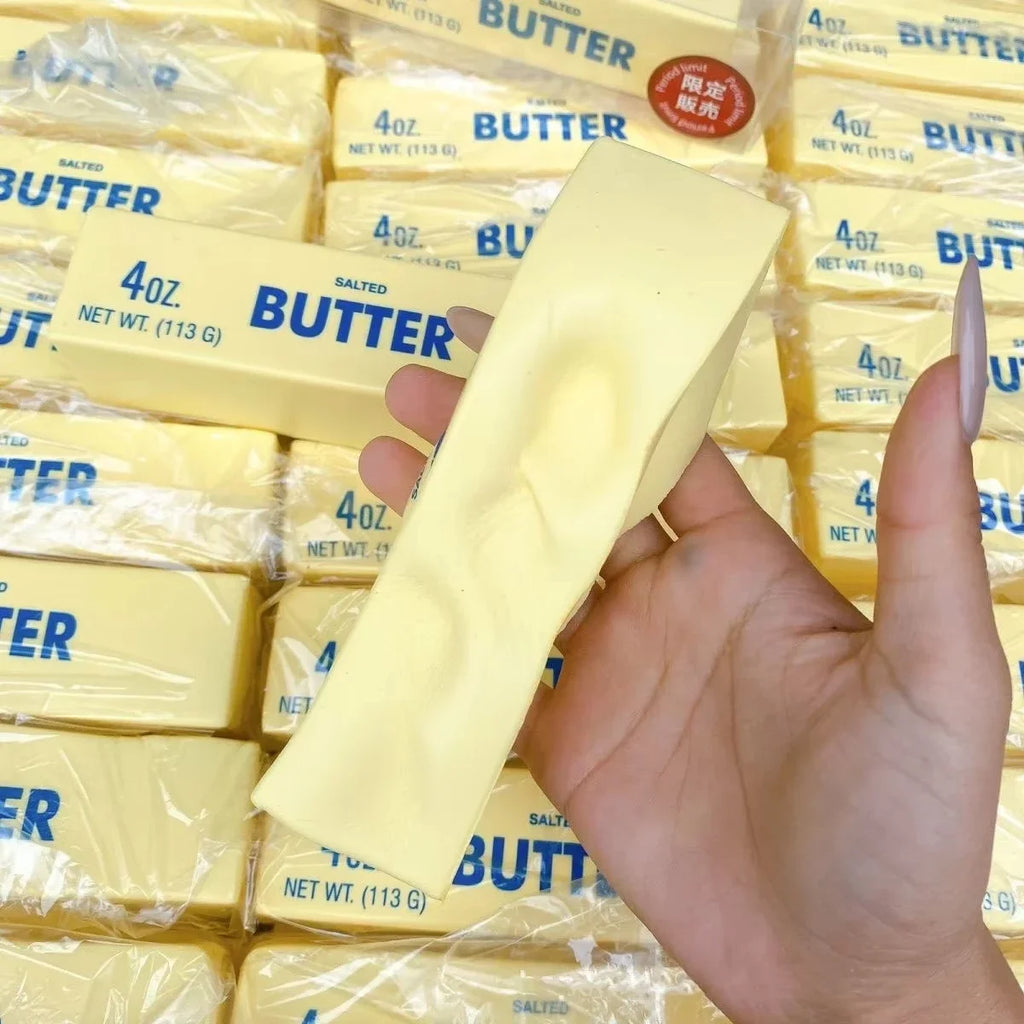 Butter Stick Squeezed Soft Suitable for Children Adults Suitable for Parties Games Festivals and Christmas Gifts Stress Relief
