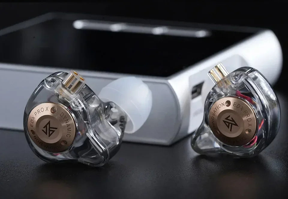 KZ EDX PRO X Dynamic Drive Earphones HIFI Bass Earbud DJ Music Cancelling Sport Headsets 2PIN Cable KZ ZSTX ZSNPRO X ZS10PRO ZVX