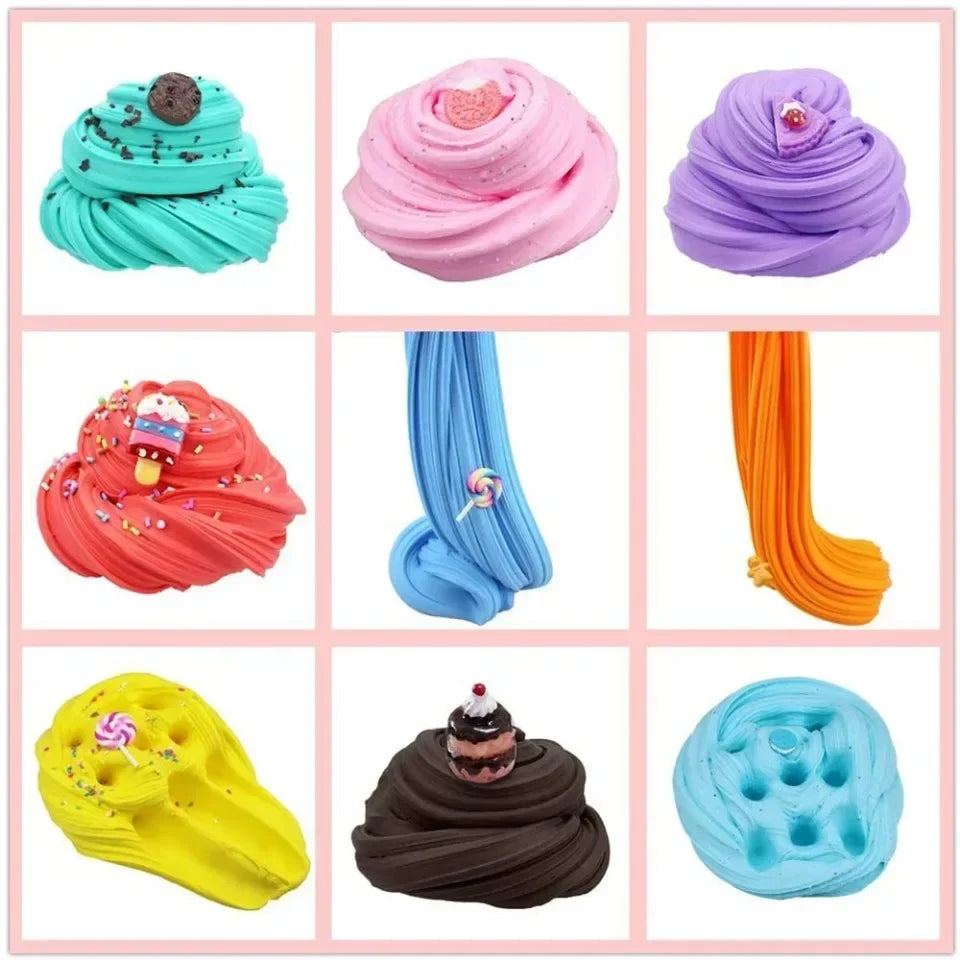 Butter Slime Putty Set with Elasticity and Softness for Adults to Relieve Stress and Anxiety, DIY Toys