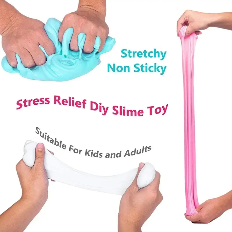 Butter Slime Putty Set with Elasticity and Softness for Adults to Relieve Stress and Anxiety, DIY Toys