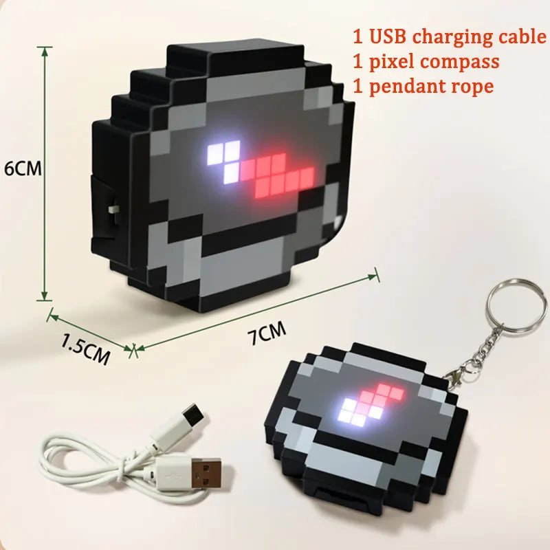 Minecraft Compass IRL Working Magnetic Pixel
