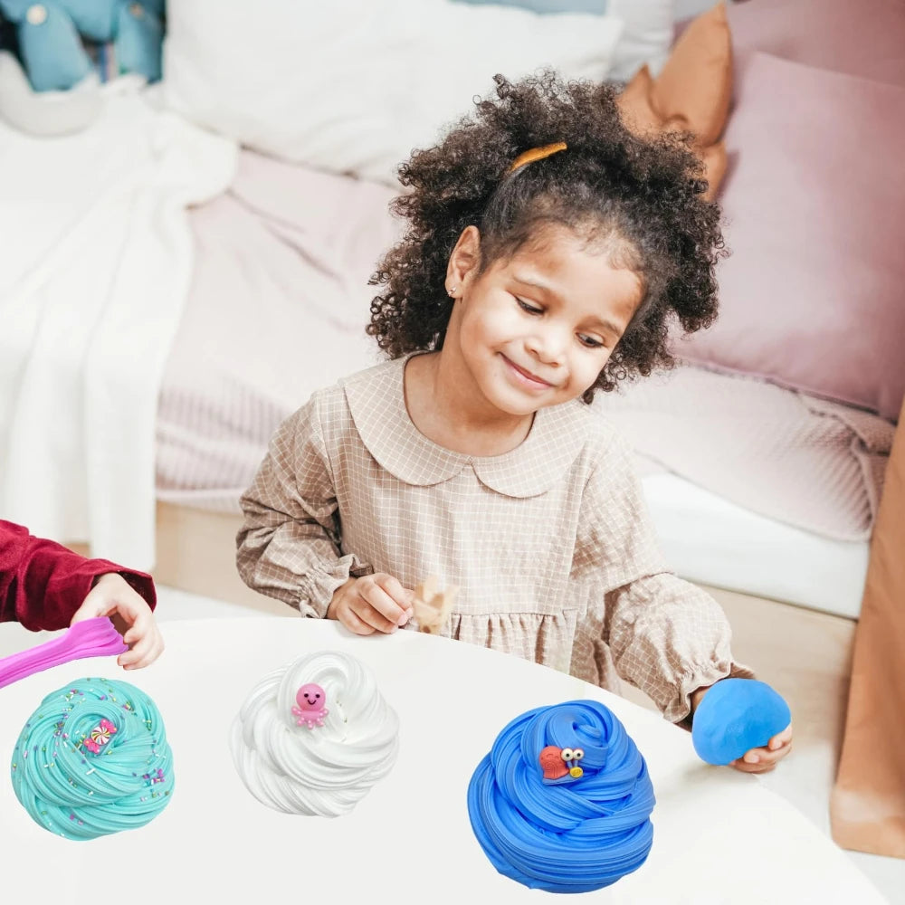 Butter Slime Putty Set with Elasticity and Softness for Adults to Relieve Stress and Anxiety, DIY Toys