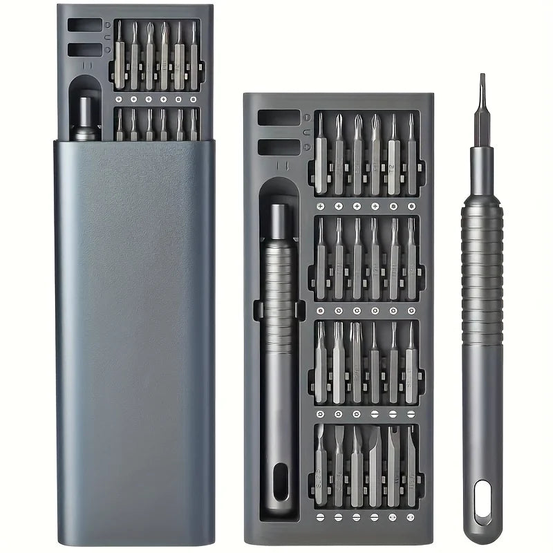 24 in 1 Digital Maintenance Precision Screwdriver Set with Portable Storage Box and Electronic Device Disassembly Tool,Computer