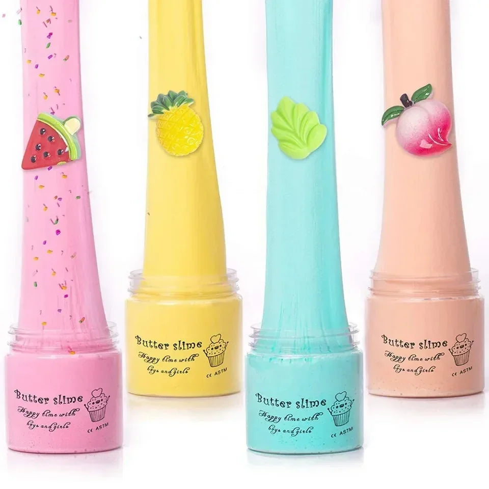 Butter Slime Putty Set with Elasticity and Softness for Adults to Relieve Stress and Anxiety, DIY Toys
