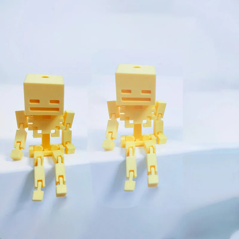 1pcs Creeper [Minecraft] merchandise 3D printed game merchandise articulated ornament, toy gift, trendy toy keychain ornament
