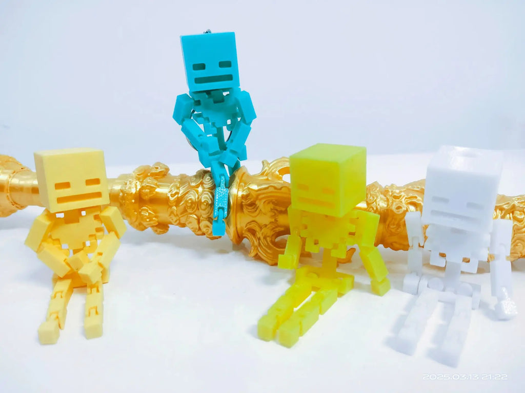 1pcs Creeper [Minecraft] merchandise 3D printed game merchandise articulated ornament, toy gift, trendy toy keychain ornament