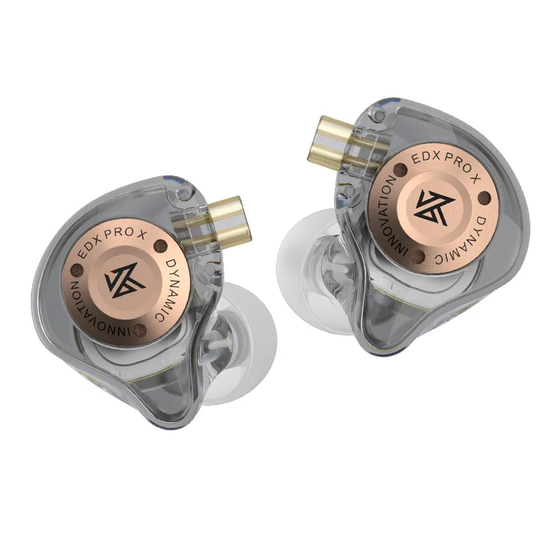 KZ EDX PRO X Dynamic Drive Earphones HIFI Bass Earbud DJ Music Cancelling Sport Headsets 2PIN Cable KZ ZSTX ZSNPRO X ZS10PRO ZVX