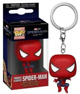 FUNKO POP Spider-Man the Spot Spider-GWEN GREEN GOBLIN ZOMBIE HUNTER SPIDEY Peter Parker Mysterio Keychain Vinyl Figure Toys