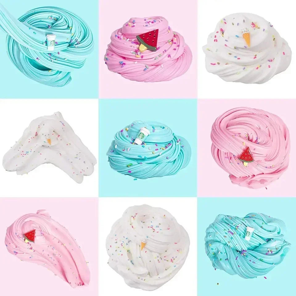 Butter Slime Putty Set with Elasticity and Softness for Adults to Relieve Stress and Anxiety, DIY Toys