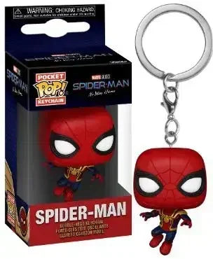 FUNKO POP Spider-Man the Spot Spider-GWEN GREEN GOBLIN ZOMBIE HUNTER SPIDEY Peter Parker Mysterio Keychain Vinyl Figure Toys