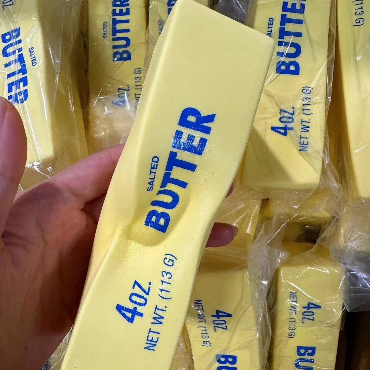 Butter Stick Squeezed Soft Suitable for Children Adults Suitable for Parties Games Festivals and Christmas Gifts Stress Relief