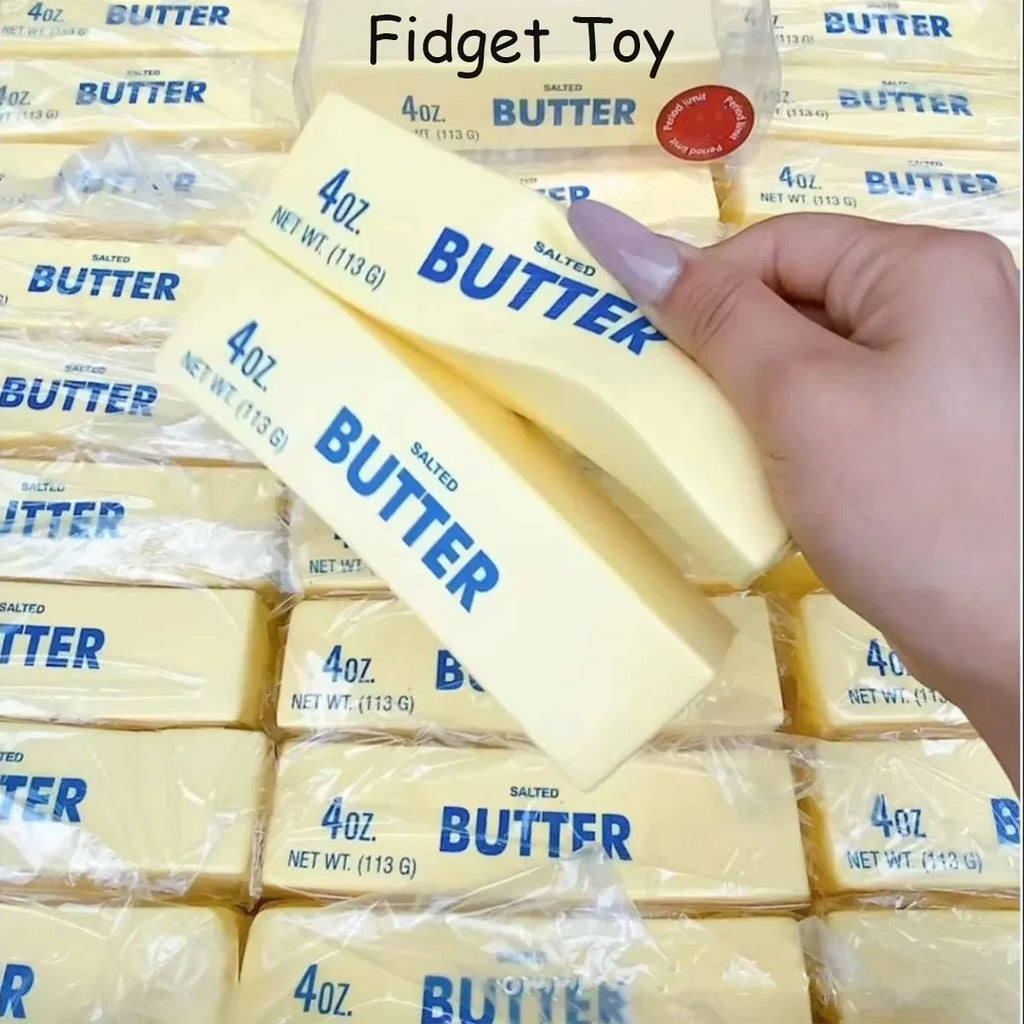 Butter Stick Squeezed Soft Suitable for Children Adults Suitable for Parties Games Festivals and Christmas Gifts Stress Relief