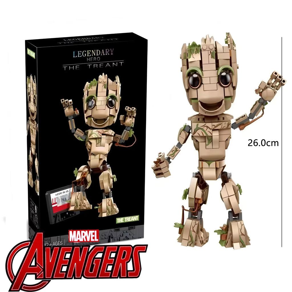 Marval Legends Avengers Building Blocks Iron Man Spider Man Groot Building Building Blocks Rocket Raccoo Toys Gifts For Children