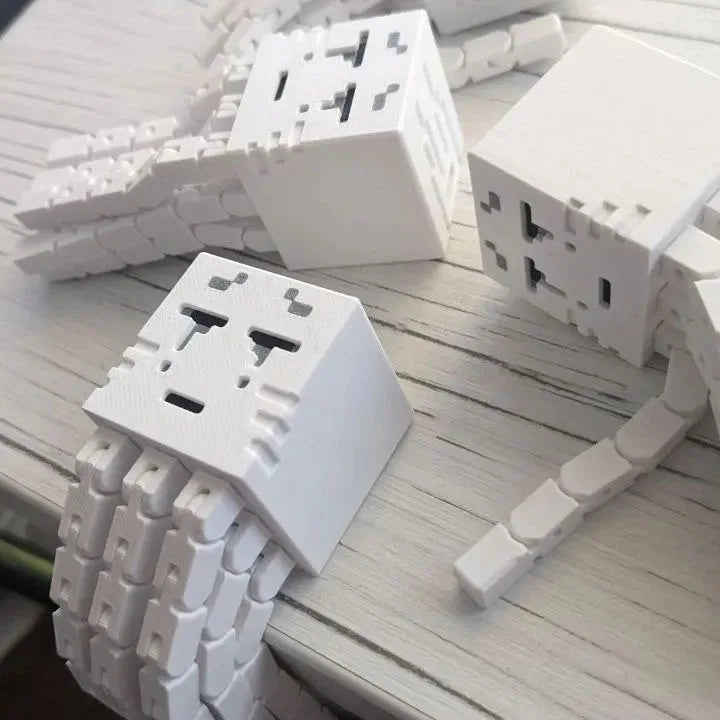 1pcs Creeper [Minecraft] merchandise 3D printed game merchandise articulated ornament, toy gift, trendy toy keychain ornament
