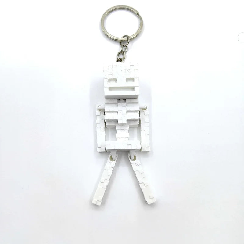 1pcs Creeper [Minecraft] merchandise 3D printed game merchandise articulated ornament, toy gift, trendy toy keychain ornament