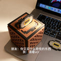 Redstone Music Box Jukebox Pixel Block Model Desktop Figure Toy Tabletop Decor For Kids Teens Gamers Fun Birthday Gift