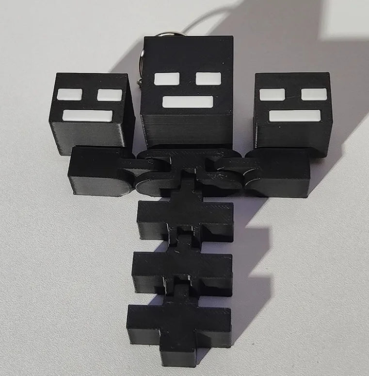 1pcs Creeper [Minecraft] merchandise 3D printed game merchandise articulated ornament, toy gift, trendy toy keychain ornament